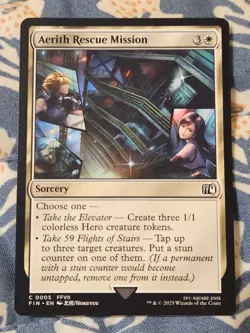Aerith Rescue Mission x1 FIN Final Fantasy MTG Magic - Image 1