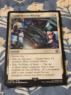 Aerith Rescue Mission x1 FIN Final Fantasy MTG Magic - Image 2