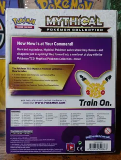 Mythical Pokemon Collection Box Mew XY110 Promo Sealed New 2x Generation Packs - Image 2