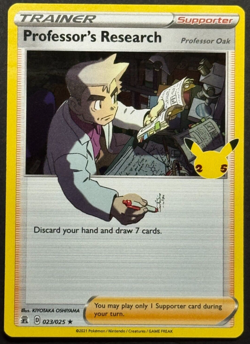 Professor's Research 25th Pokemon Celebrations TCG - HOLO RARE 23/25 - Image 1