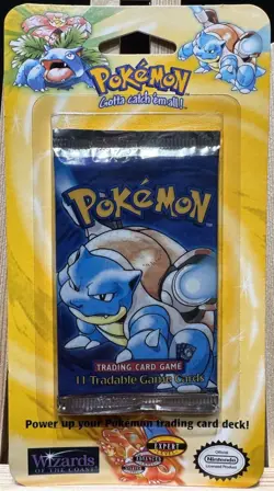 1999 Pokemon SHADOWLESS Base Set HEAVY Booster Blister Pack 33.74g - Image 4