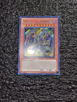 Yugioh! Yubel - Terror Incarnate LCGX-EN198 Secret Rare 1st Edition MP - Image 1