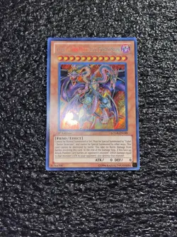Yugioh! Yubel - The Ultimate Nightmare LCGX-EN199 Secret Rare 1st Edition LP - Image 3