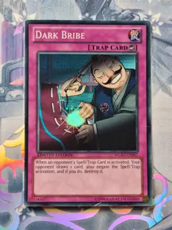 WGRT-EN087 Dark Bribe Secret Rare Limited Edition LP! YuGiOh TCG - Image 1