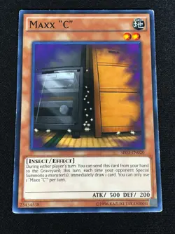 Yugioh Maxx "C" SR03-EN020 Common (LP) - Image 1