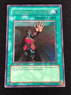 Yugioh The Forceful Sentry MRL-045 1st Ultra (LP) - Image 1