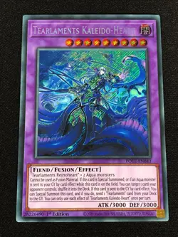 Yugioh Tearlaments Kaleido-Heart POTE-EN043 1st Secret (NM) - Image 1