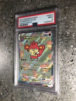 Pokemon TCG Cards Simisear VSTAR GG37/GG70 Crown Zenith Full Art PSA 9 MINT - Image 4