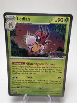 Ledian 133 Sv: Scarlet & Violet Promo Card Holo Pokemon Card NM - Image 1