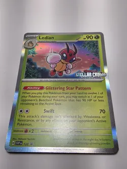 Ledian 133 Sv: Scarlet & Violet Promo Card Holo Pokemon Card NM - Image 3