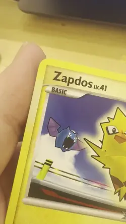 Zapdos 8/16 Pokemon Rumble Stamped Pokemon Card - Image 2