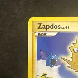 Zapdos 8/16 Pokemon Rumble Stamped Pokemon Card - Image 3