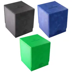 BLACK Gamegenic Elegant Squire PLUS 100+ XL Deck Box for Trading Playing Cards - Image 2