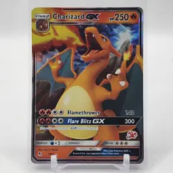 Charizard GX - 9/68 - Theme Deck Stamp - Hidden Fates - Pokemon Card - NM - Image 1