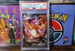 Charizard VMAX SWSH261 PSA 9 Full Art UPC Promo Pokemon Card Graded - Image 1