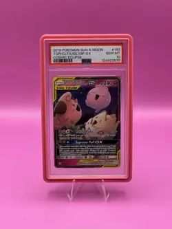 2019 PSA 10 Pokemon S&M Cosmic Eclipse Togepi Cleffa Igglybuff GX 143/236 card - Image 1