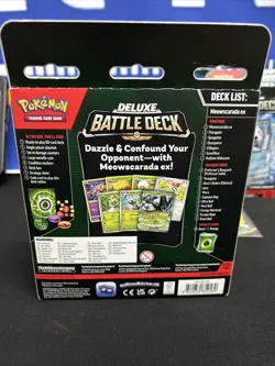 2023 MEOWSCARADA EX Deluxe Deck Box - Pokemon TCG Cards- Factory Sealed! - Image 2