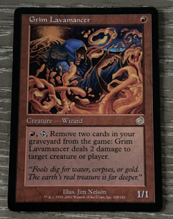 Grim Lavamancer - Torment, Rare MTG NM Magic: The Gathering - Image 1