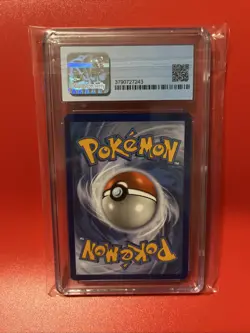 Pokemon Espeon & Deoxys GX SM240 CGC 8.5 Sun & Moon Tag Team Promo Full Art Holo - Image 3