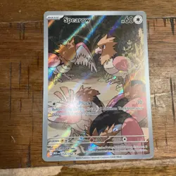 Spearow 151/132 Illustration Rare Mega Evolution Near Mint Pokemon NM English - Image 1