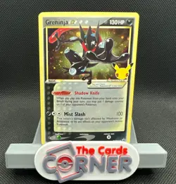 Greninja Gold Star SWSH144 Pokemon Sword and Shield Promo NM - Image 1