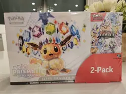 Costco Pokemon Prismatic Evolutions 2-Pack Trainer Box and Booster Bundle - Image 1