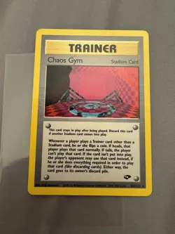 Pokemon TCG Trainer: Chaos Gym Rare Unlimited Gym Challenge Set 102/132 - Image 1