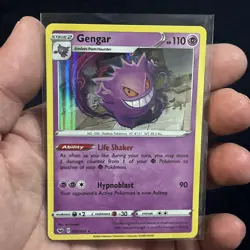 Pokemon Gengar 085/202 Holo Rare SWSH01 Sword and Shield Base Pack Fresh - Image 1