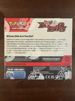 Pokemon Destined Rivals Booster Box Sealed Brand New - Image 2