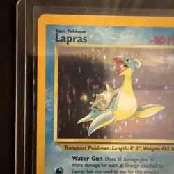 Lapras 10/62 Holo Rare Fossil Unlimited 1999 Pokemon - Image 2
