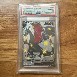 PSA 10 Charizard V #79 SWSH Champions Path 2020 Pokemon GEM MINT - Image 1