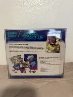 Pokemon S&V Journey Together Elite Trainer Box ETB W Protective Case - Image 2