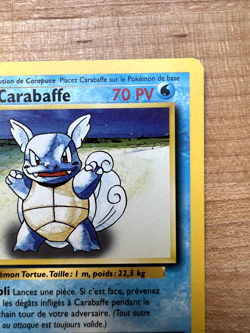 Carabaffe (Wartortle) 42/102 Pokemon TCG FRENCH 1st Edition Base Set - NM - Image 4
