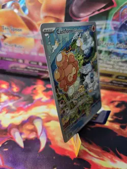 Pokemon TCG 195/191 - S&V Surging Sparks Castform Sunny Form Illustration Rare - Image 3