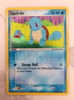 Pokemon 2004 Squirtle 82/112 FireRed & LeafGreen Reverse Holo NM - Image 1