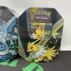 Pokemon Eevee Evolutions Tin Bundle Flareon V Vaporeon V Jolteon V Sealed 820650809057 - Image 4