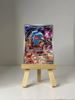 Team Rocket’s Wobbuffet 203 Destined Rivals Black Star ETB Promo Pokemon - Image 4
