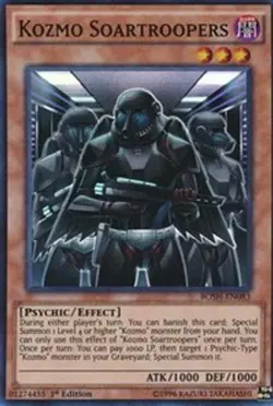 Kozmo Soartroopers - BOSH-EN083 - Super Rare - Yugioh - Image 1