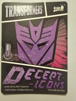 Devastor TF03-SR-007/020 transformers Kayou card tcg licensed trading - Image 2
