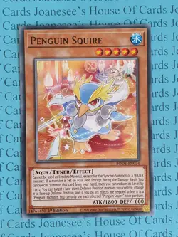Penguin Squire BODE-EN024 Common Yu-Gi-Oh Card 1st Edition New - Image 1