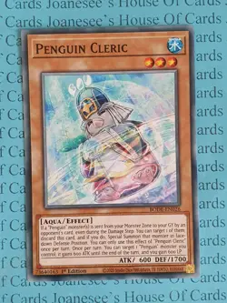 Penguin Cleric BODE-EN026 Common Yu-Gi-Oh Card 1st Edition New - Image 1