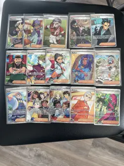 Pokemon Card Lot 15x Card Holo Trainer Full Art Ultra Rares TCG - Image 1