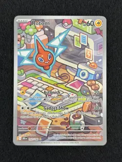 Rotom 197/182 Secret Illustration Rare Hologram Pokemon TCG Card Destined Rivals - Image 1