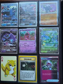 Pokemon Card Binder Collection Lot - Mixed Modern/Vintage holo, gx, ex v - Image 4