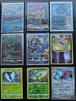 Pokemon Card Binder Collection Lot - Mixed Modern/Vintage holo, gx, ex v - Image 5