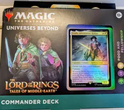 MTG Food And Fellowship LOTR Commander Deck *New* Lord Of The Rings Free Ship - Image 1
