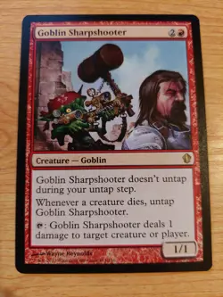 Goblin Sharpshooter - 111/356 (Commander 2013) - Near Mint NM - Rare - Image 1
