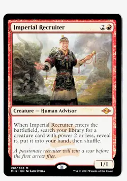 Imperial Recruiter | Normal | Modern Horizons 2 | 281 | NM | MTG - Image 1