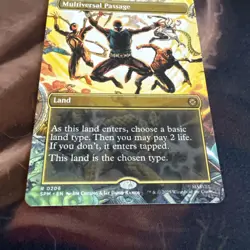 Multiversal Passage Borderless - SPM 0206 - NM - MTG Magic - Regular finish - Image 4