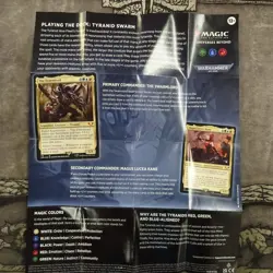 TYRANID SWARM - Commander Deck MtG Universes Beyond 40k - Opened Unplayed NM - Image 3